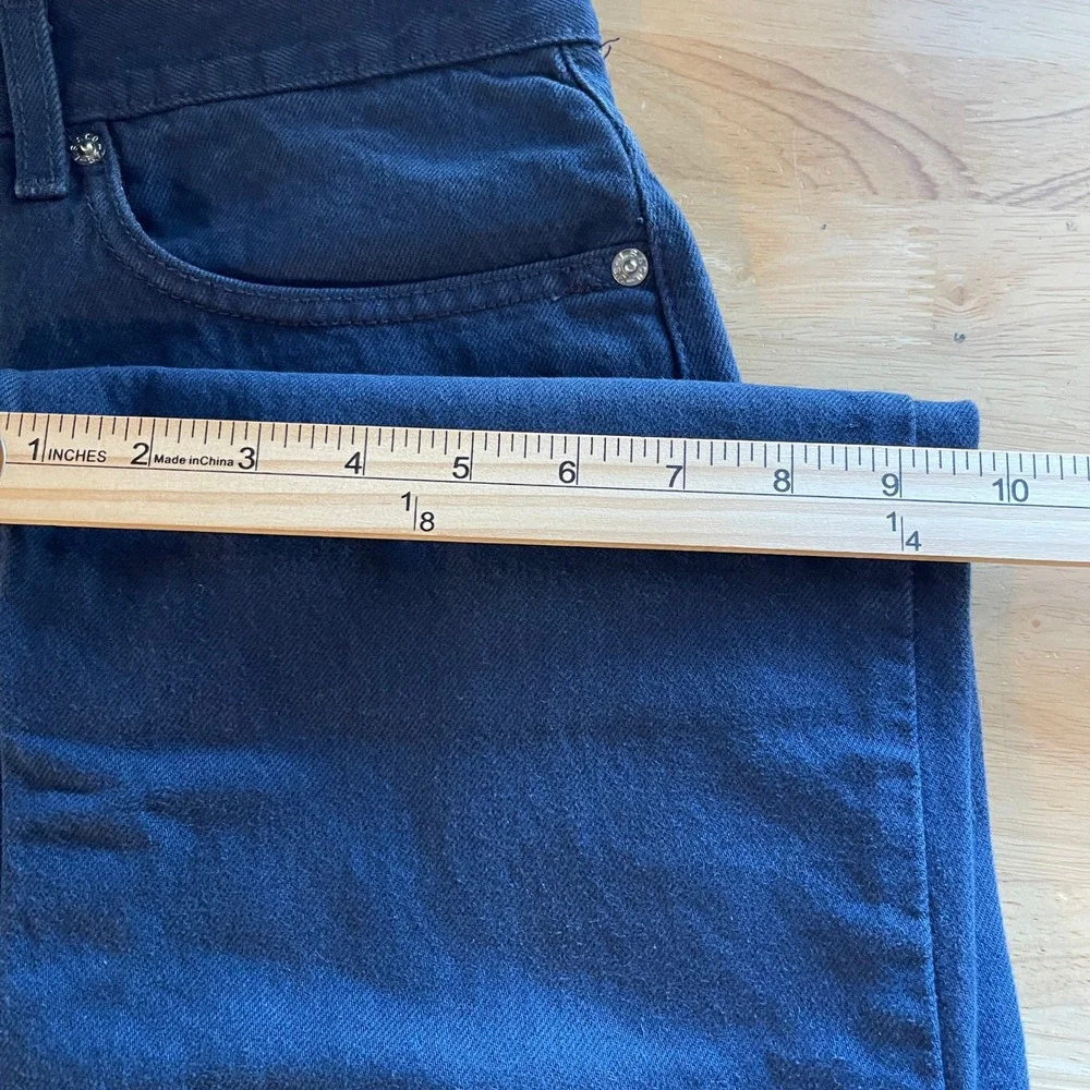VTG Y2K Levi's 505 Regular Fit‎ 36x30 100% Cotton Dark Wash Denim Blue Jeans Zip